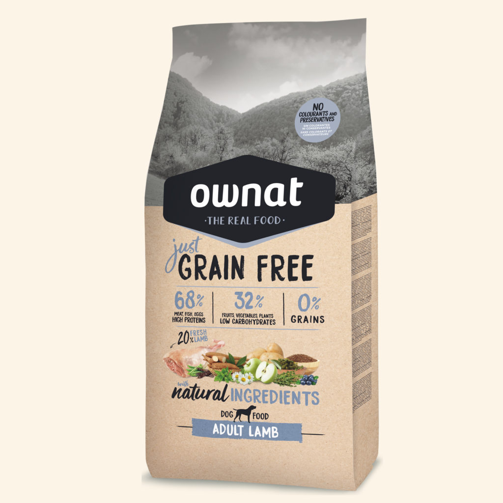 Ownat Just Grain Free Cordero 14 kg