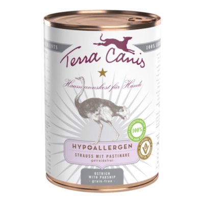 Terra Canis Hypoallergen Avestruz con Chirivía