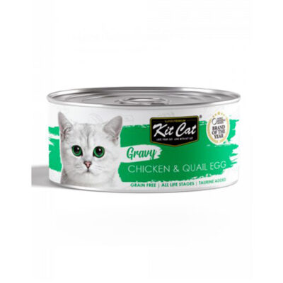 Kit Cat Pollo y Huevo de Codorniz
