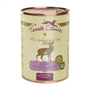 Terra Canis Classic Ciervo con Calabaza, Amaranto y Arándano