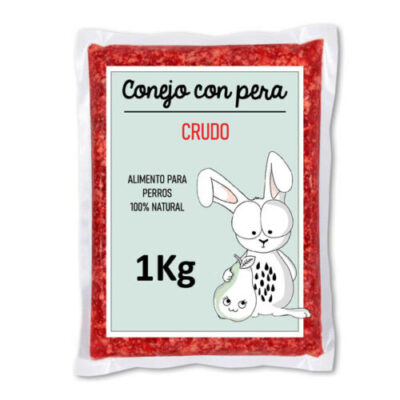 Guau&Cat Conejo con Pera Crudo