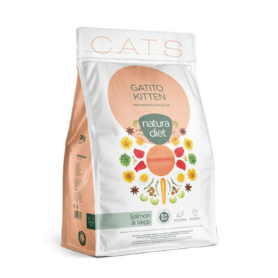 Natura Diet Gatitos Salmón