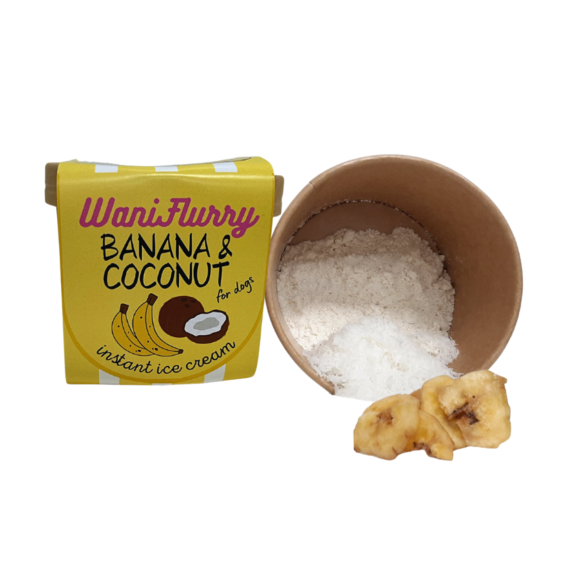Waniyanpi Helado Waniflurry Plátano y Coco