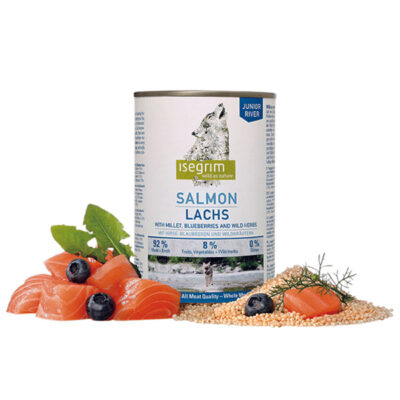 Lata Isegrim Salmón y Mijo 800 gr