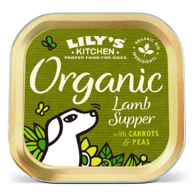 Lily's Kitchen Organic Ternera con Zanahorias y Guisantes 150 gr