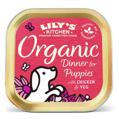 Lily's Kitchen Organic Pollo Cachorro con Espirulina 150 gr