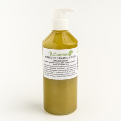 Aceite de Cáñamo y Oveja