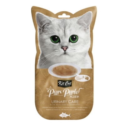 Kit Cat Purr Puree Atún y Arándanos (Urinary)