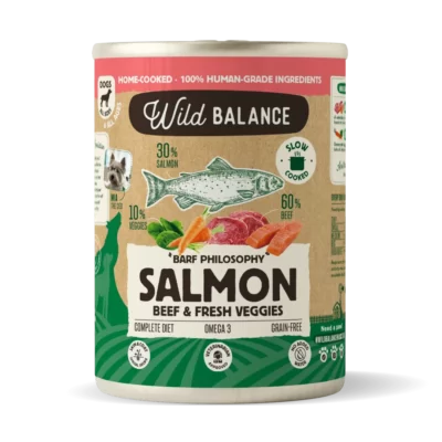 Wild Balance Salmón & Ternera 400 gr
