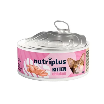 Lata Gato Nutriplus Gatitos 85gr