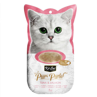 Kit Cat Purr Puree Atún y Salmón