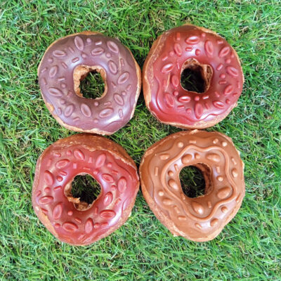 Donuts de Pollo Glaseados