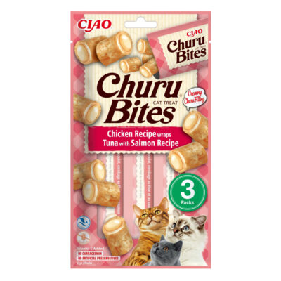 Inaba Churu Bites Atún & Salmón