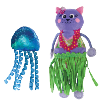 Hawaiana y Medusa con Catnip