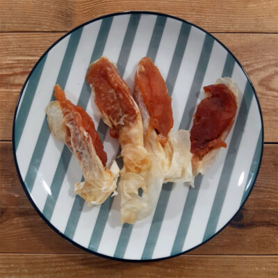 Orejas de Conejo Rellenas de Pollo