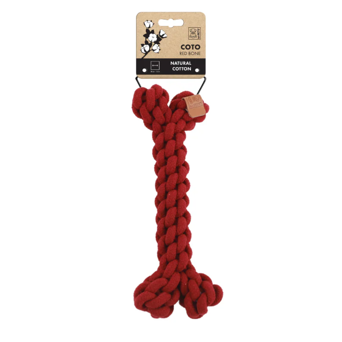 Diseño sin título (4) Mordedor Bone Trenzado de Algodón - Imagen 1