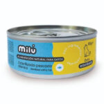 Milú Esterilizado con Pescado Blanco 85gr