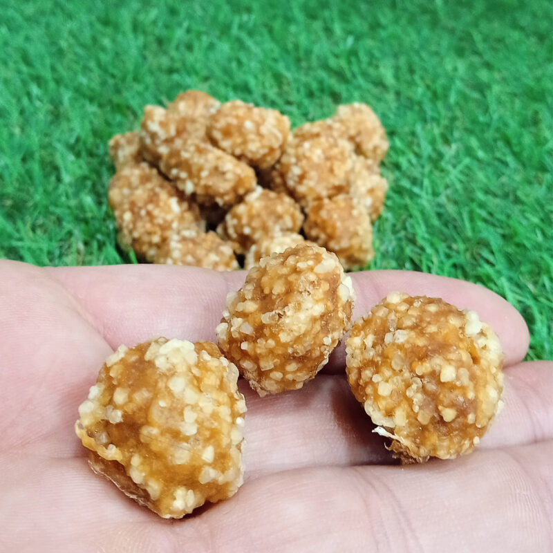 Bolitas con Carne de Pollo y Arroz