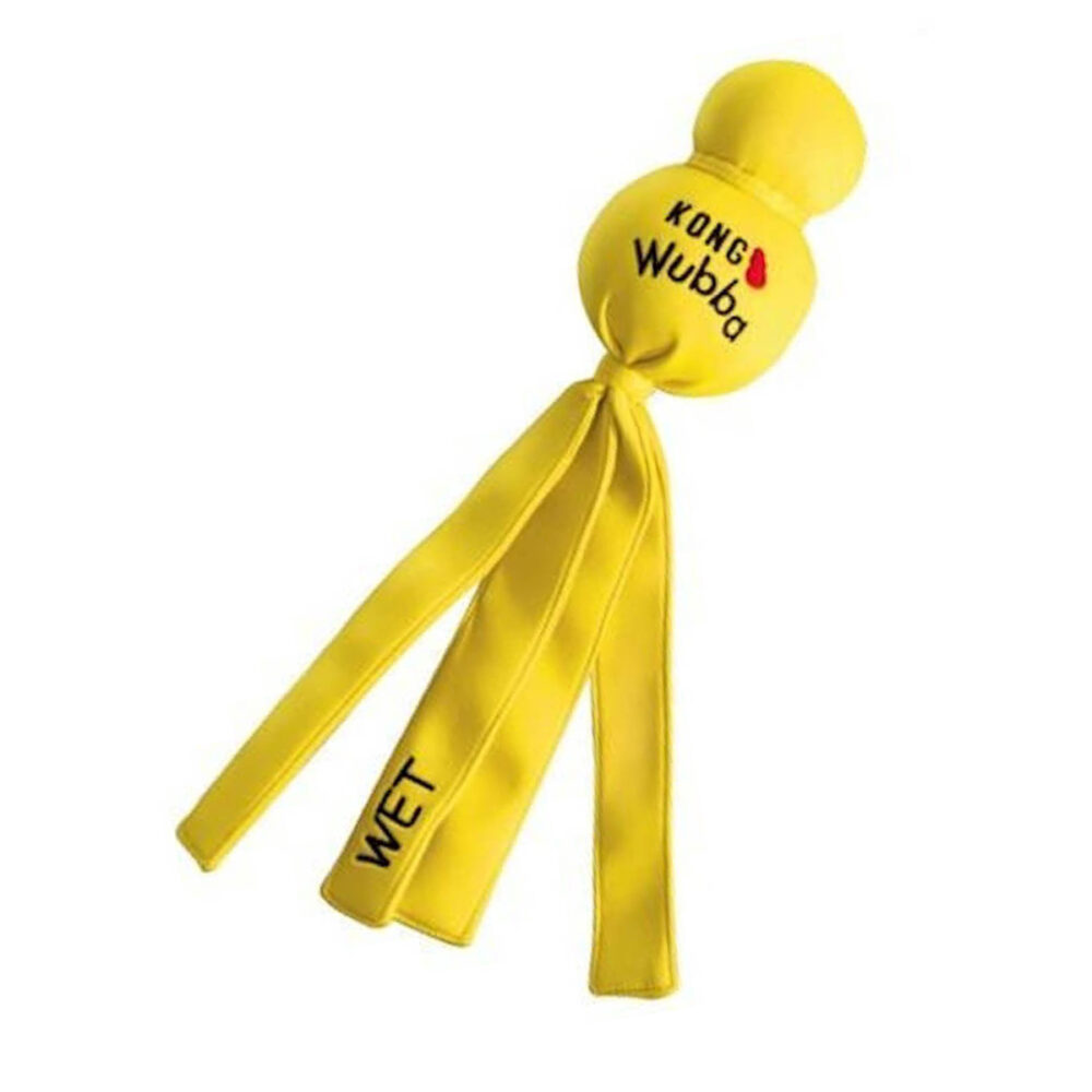 Kong Wubba Neopreno Flotante amarillo