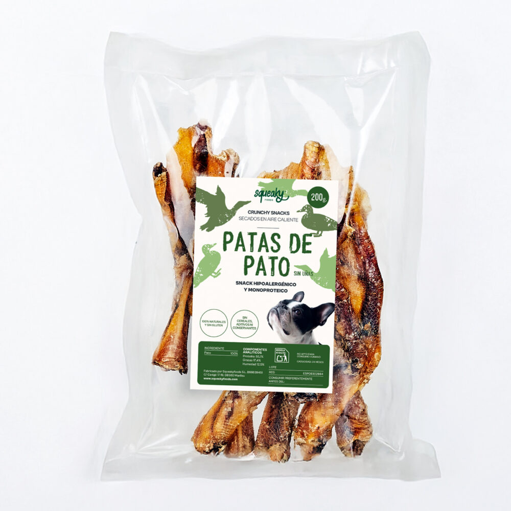 Patas de Pato sin uñas
