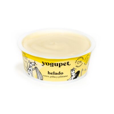 Yogupet Helado Coco Piña y Plátano