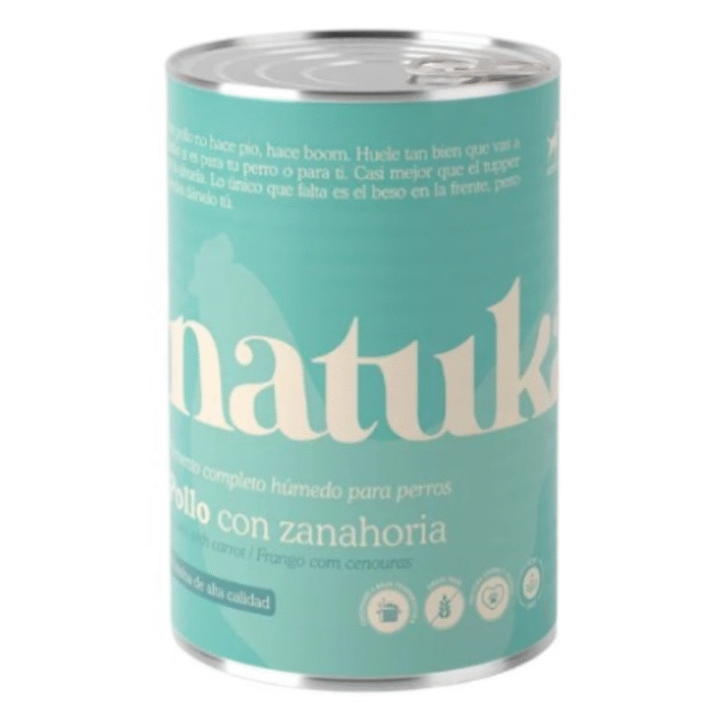 Natuka Pollo con Zanahoria 400gr