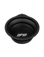 Comedero Bebedero Plegable de Silicona Negro