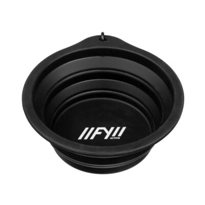 Comedero Bebedero Plegable de Silicona Negro