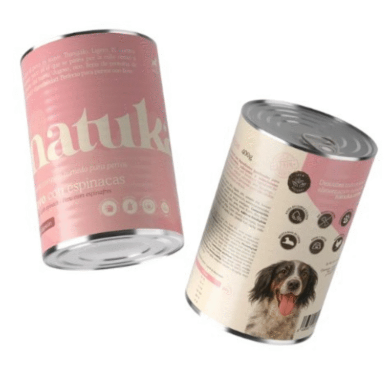 Natuka Pavo con Espinacas 400gr