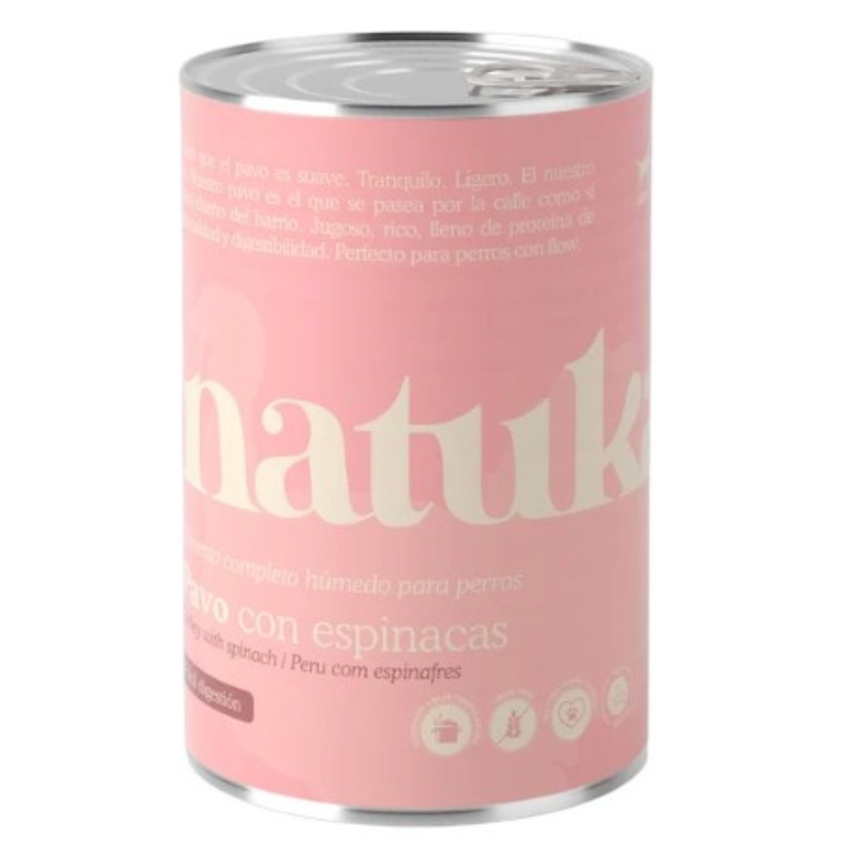 Natuka Pavo con Espinacas 400gr Natuka Pavo con Espinacas 400gr