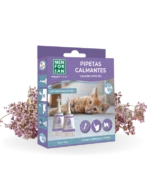 Men For San Pipetas Calmantes para Gatos 2 unidades contiene valeriana, una planta con propiedades calmantes y relajantes que reduce los problemas de comportamiento no deseados en gatos de una forma natural y muy efectiva.
