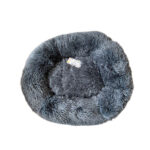 Cama Antiestrés Pelo Suave Redonda