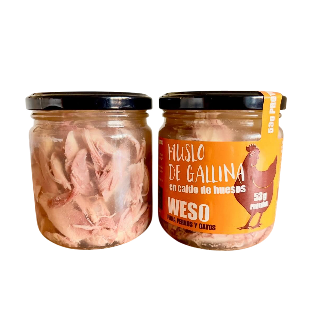 Weso Muslo de Gallina en Caldo de Huesos Weso Muslo de Gallina en Caldo de Huesos