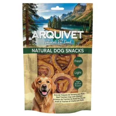 Aros de Tráqueas de Ternera con Pollo