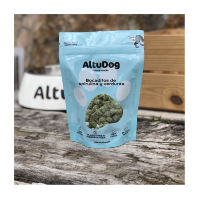 Bocaditos de Espirulina y Verduras 100 gr