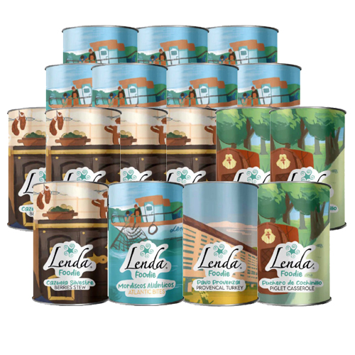 17 Latas Lenda Foodie Super Pack 20%