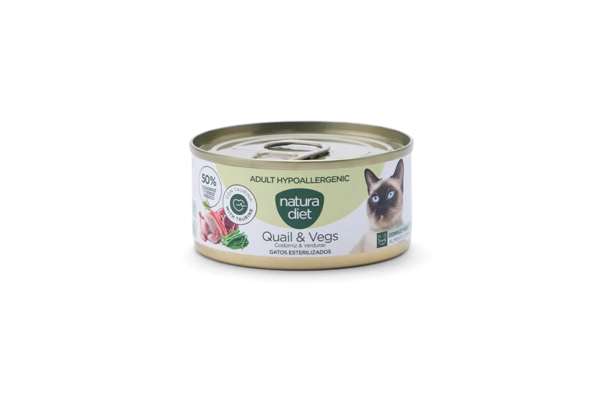 Natura Diet Hipoalergénico Codorniz y Cerdo